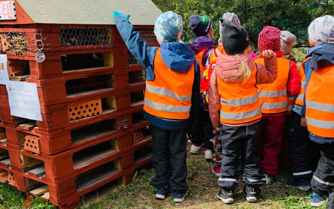 Knivstas förskolebarn inreder sjuvånings hotell!