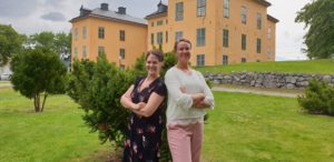 Canilla och Kristina på Wenngarns Slott